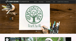 Desktop Screenshot of campozarkfoundation.org